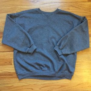 Oversized dark gray sweater